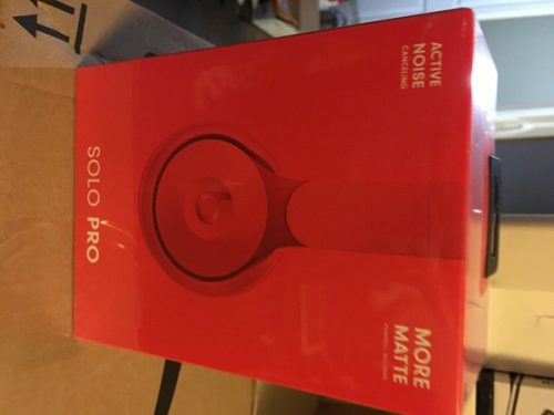 Solo Pro Wireless Noise Cancelling Headphones - Red photo review